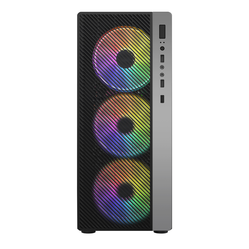 Sumtax/迅钛 Honor Computer Case Table DIY DIY Side Passing Game Water Cold ATX Big Black Back Case