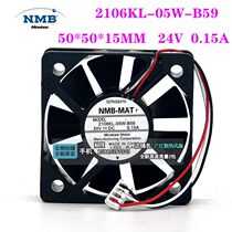 Original fit NMB 2106KL-05W-B59 0 24V 15A 5015 5015 5CM 5CM FREQUENCY INVERTER Cooling fan