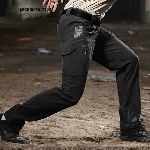 Зимние тактические альпинистские дорожные удерживающие тепло бархатные водонепроницаемые штаны