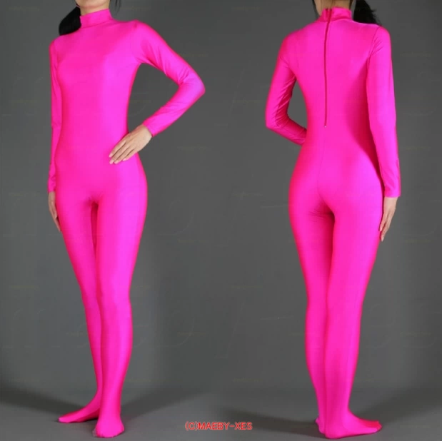 ZENTAI tất cả các bao gồm vớ ​​màu rắn ăn mặc thể dục dụng cụ trang phục sân khấu COS quần áo jumpsuit corset