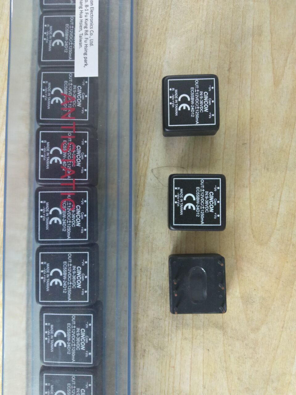 EC5SBW-24D12 EC5SBW-24D12 EC5SBW Series 30W DC Power CINCON