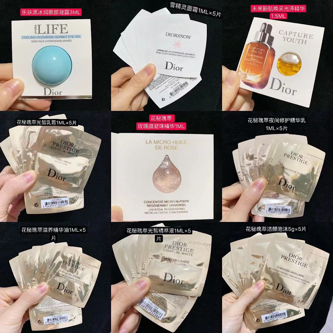 Dior Dior Counter Trial Pack Flower Secret Essence Skin Lotion Trial Pack 1ML