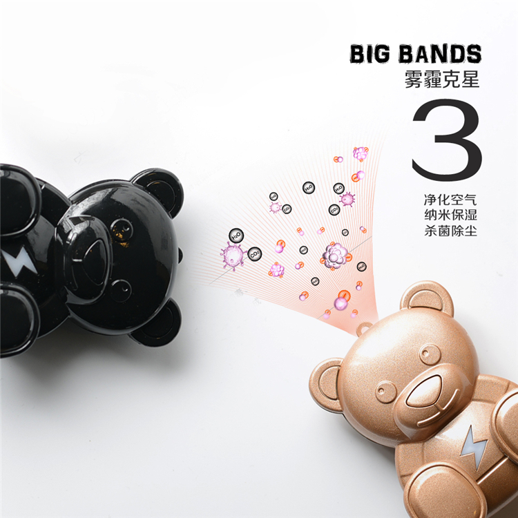 máy lọc không khí coway ap-1008ch	 Bigband Lightning Bear Ba thế hệ Máy lọc không khí trong xe hơi Gia đình Mini Bear Ion âm Ngoài khói thuốc lá Formaldehyd máy lọc không khí hàn quốc