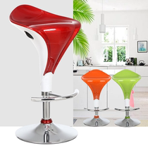 Bar chair Modern simple bar chair Bar stool lifting household high stool chair Creative beauty salon nail stool