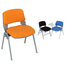  Office furniture Training chair with writing board Conference chair Church soft bag fabric chair Staff chair Student news chair