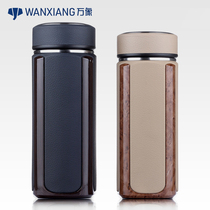 Vientiane thermos cup mens tea filter fashion ladies vacuum stainless steel high-grade office business Cup