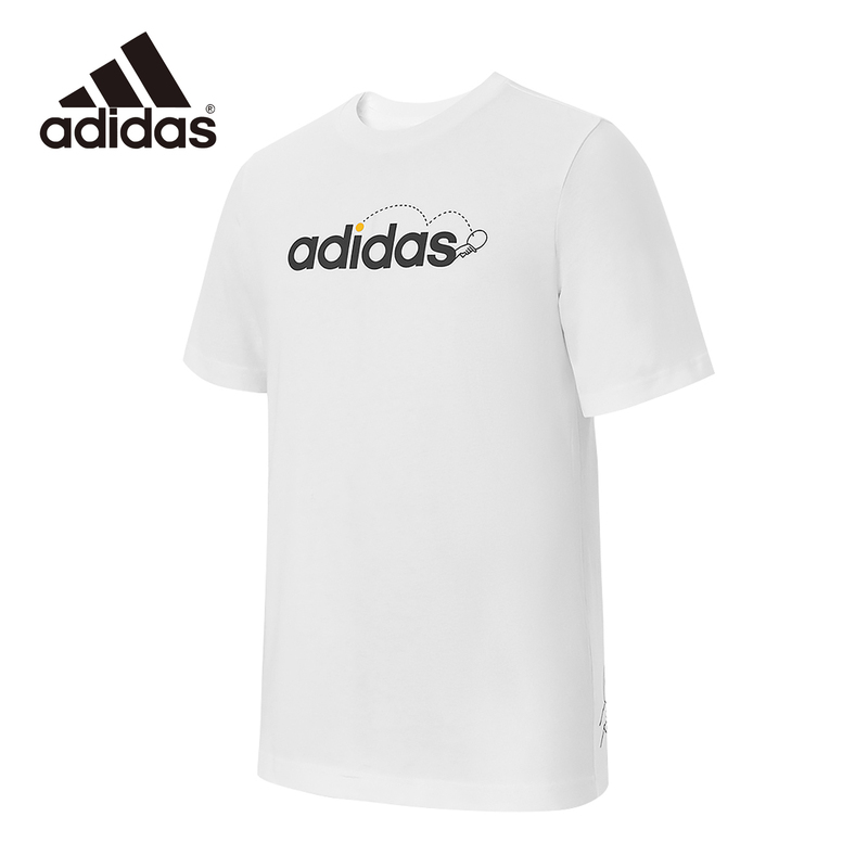 Adidas Adidas Short-Sleeved Men's Summer Official New Casual Sports Pure Cotton White T-Shirt Kb9437
