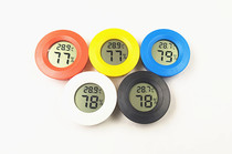 Embedded round electronic temperature and humidity meter reptiles acrylic box climbing box thermometer hygrometer