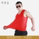 Áo thun nam mùa hè size lớn cotton co giãn cộng với phân bón để tăng độ béo không tay áo thun thể dục - Áo vest cotton áo ba lỗ trắng