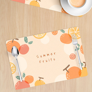 儿童餐垫防水防油隔热学校餐桌垫