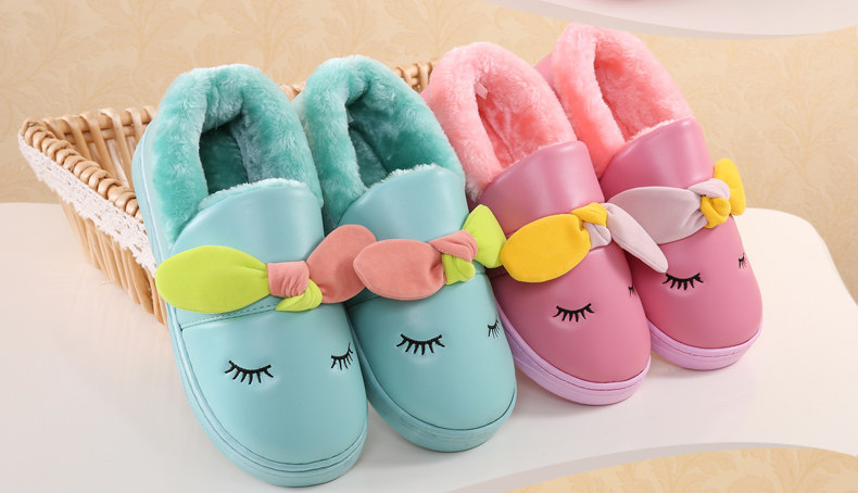 Pantoufles enfants en autre pour hiver - semelle caoutchouc - Ref 1032064 Image 8