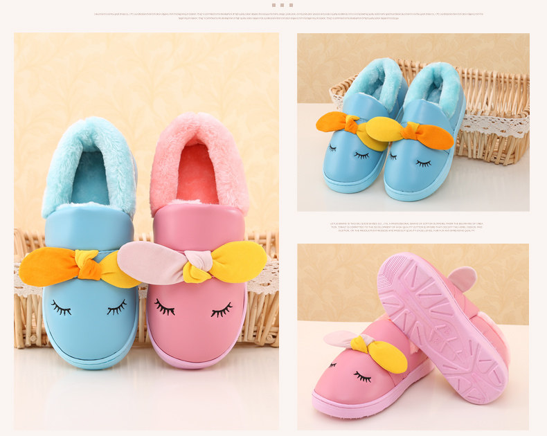 Pantoufles enfants en autre pour hiver - semelle caoutchouc - Ref 1032064 Image 25