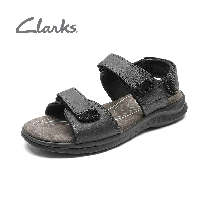 21春夏新款 Clarks 其乐 Hapsford Creek 男士时尚运动凉鞋