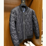 Бейсбольный демисезонный удерживающий тепло пуховик, качественная куртка, европейский стиль, облегающий крой