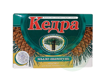 Spot Cedar herbal shampoo handmade soap containing pine essential oil 80 grams Russia imported Anastasia