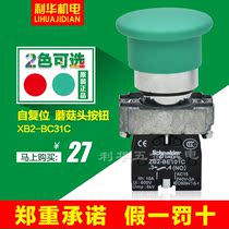 Schneider Schneider 22mm metal mushroom head push button switch XB2-BC31C Self-reset