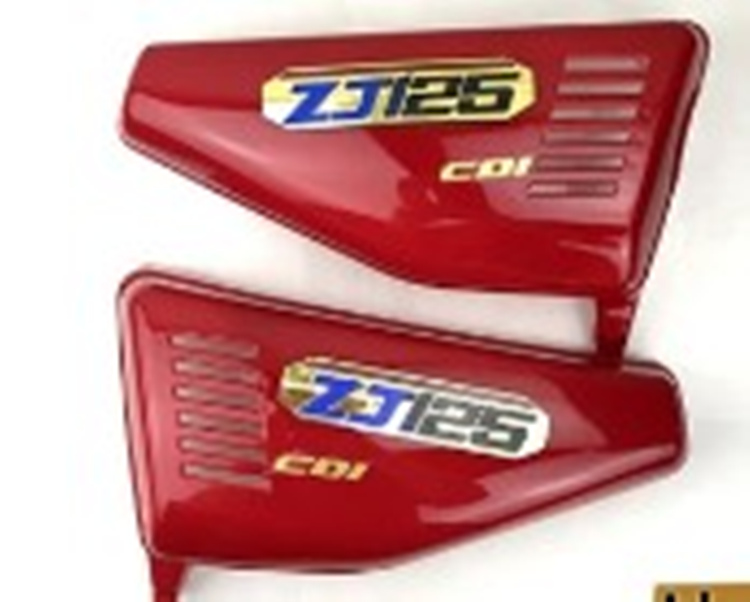 Honda CG125 locomotive accessories left right guard plate side cover side cover Pearl River ZJ125 left and right battery protection cover