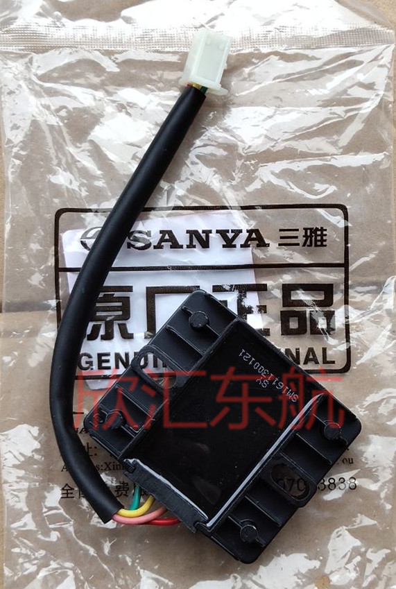 Trija Motorcycle Accessories SY125-150-6-19-23 Voltage Regulator 12V Rectifier-Taobao