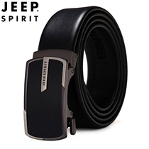  JEEP Jeep 2021 mens belt leather automatic buckle belt Casual business all-match cowhide pants belt men