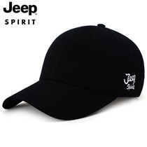 JEEP Jeep hat mens black sunscreen cap personality fashion all-match casual sun visor baseball cap men