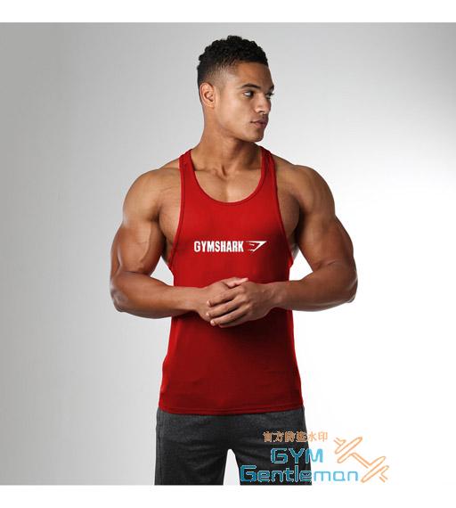 Cơ bắp GYMSHARK nam anh em tập thể hình vest thể hình lỏng lẻo nhanh khô mồ hôi thấm nước từ bông áo thể dục chấm com