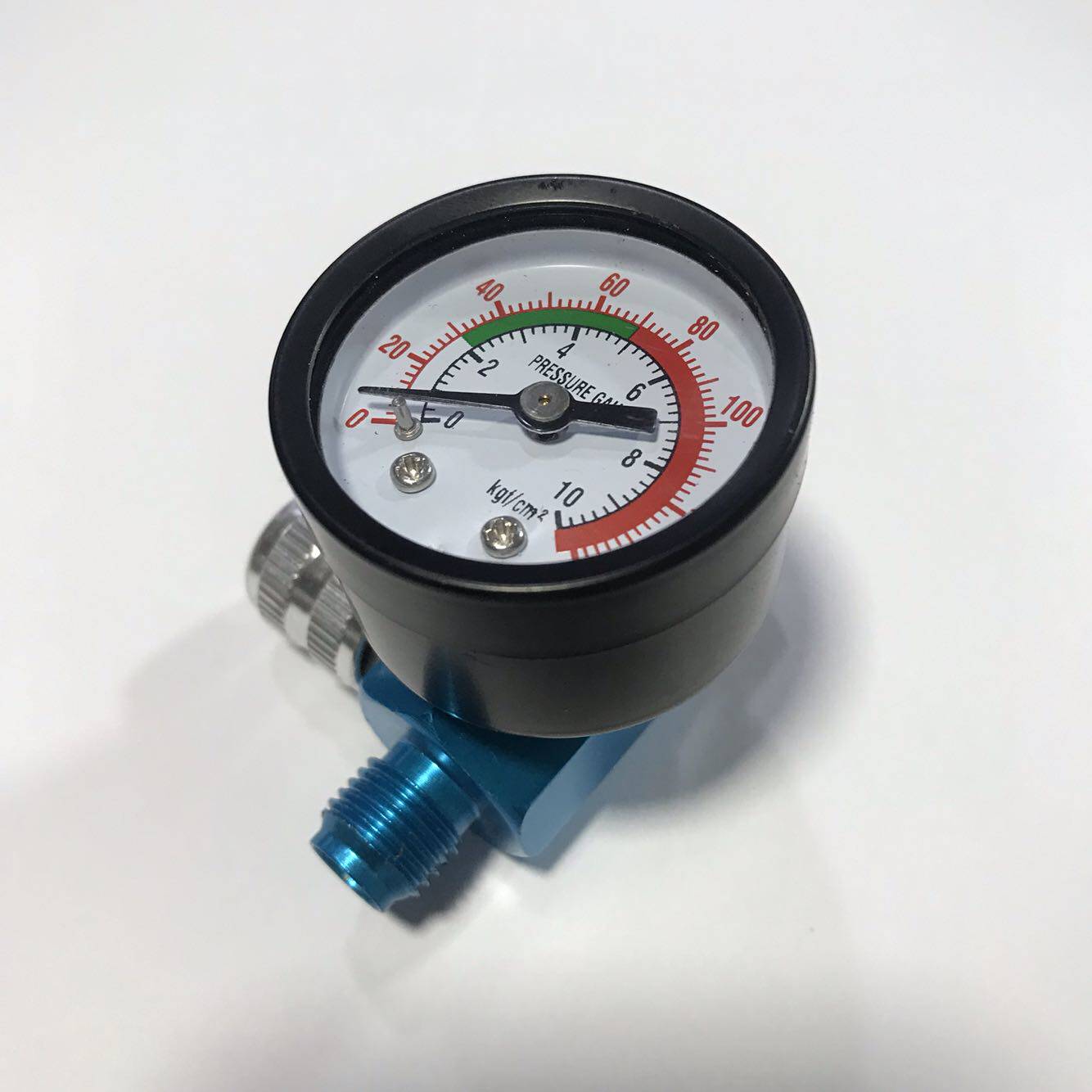 Spray gun pressure pressure gauge Gauge Gun Tailometer Paint Spray measuring instructions Table
