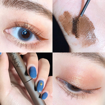 Korea unny Eyebrow coloring cream Waterproof long-lasting brown light eyebrow pencil two-in-one recommended by Li Jiaqi