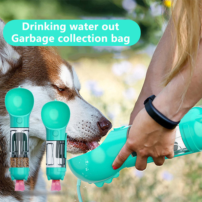 Dog Supplies Travel accompanying water glass jug Drinking water dispenser