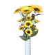 Hoa hướng dương nhân tạo hoa giả phòng khách trang trí sàn trang trí hoa khô mô phỏng hoa mặt trời vĩnh cửu hoa trang trí hoa - Hoa nhân tạo / Cây / Trái cây