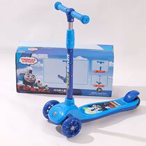 Thomas Barbie childrens scooter 2-8 years old childrens one-foot scooter Baby flash scooter can be sent on behalf of