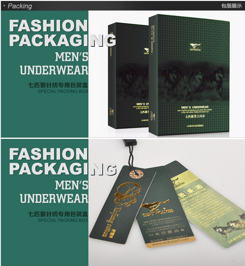 Sous-vêtement chaud jeunesse SEPTWOLVES simple en coton - Ref 767970 Image 19