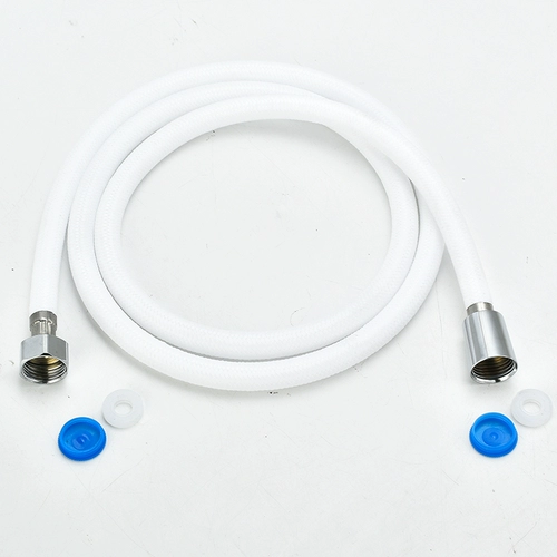 Силиконовая универсальная белая трубка для ванны с аксессуарами