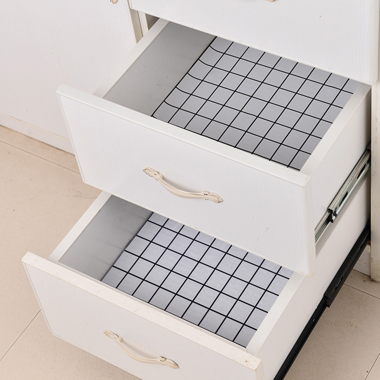 Drawer Cushion Cabinet Cushion Paper Wardrobe Mat cloth Home Kitchen Waterproof Moisture-proof Sticker Cabinet Footwear Cabinet Thickened anti-damp cushion-Taobao