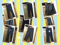 I dumped the last few pairs of jeans casual pants clearance treatment special price no refund no change