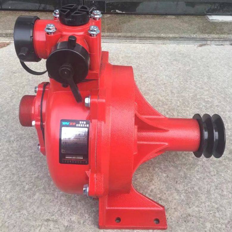Double impeller self-priming drag pump High pressure irrigation pump Agricultural pump well sprinkler suction pump large flow