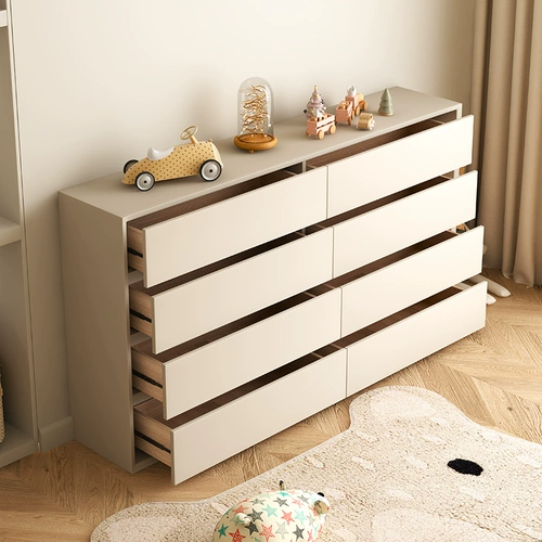 Кремовая белая ультратонкая дизайнерская система хранения, популярно в интернете