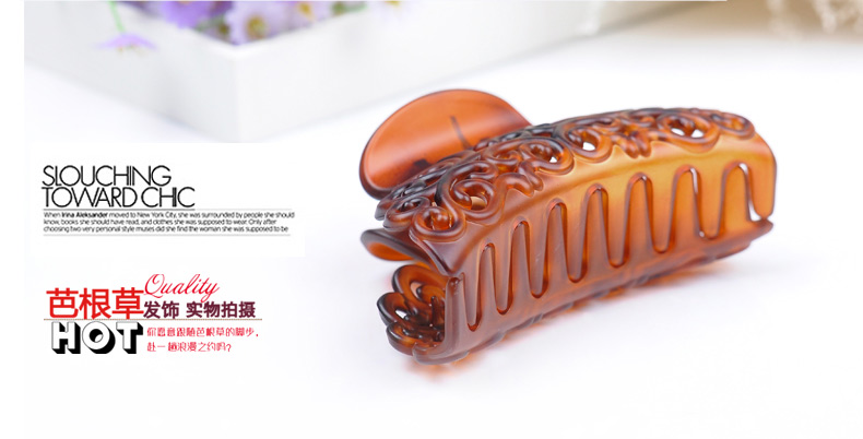 Baan cỏ tóc phụ kiện rỗng totem kẹp tóc bắt clip chà nhám tóc lấy tấm vừa tóc bắt thẻ thẻ kẹp tóc kẹp đầu clip - Phụ kiện tóc bờm tóc nam