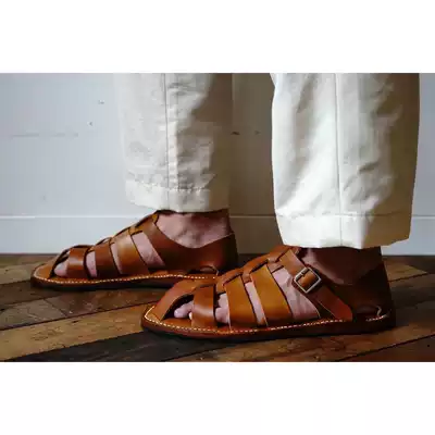 Phigvel Made in Japan New Fixed Gurkha Sandal Classic Gurkha Sandals PMAH-SH02