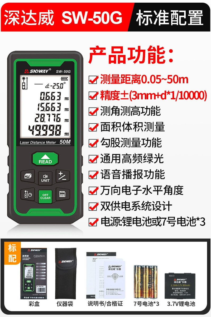 máy đo khoảng cách bosch glm 50 Shendawei Đo Khoảng Cách Bằng Laser Hồng Ngoại Độ Chính Xác Cao Thước Điện Tử Laser Thước Cầm Tay Đo Khoảng Cách Phòng Dụng Cụ Đo máy đo khoảng cách ls650 máy đo khoảng cách mileseey Máy đo khoảng cách
