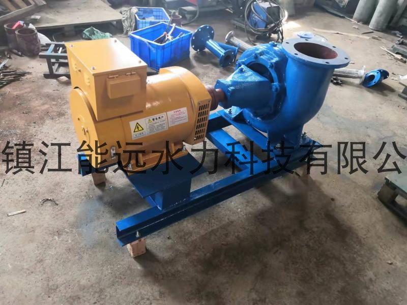 Full copper wire foot power of 20kw horizontal excitation mixed-flow hydroelectric generator