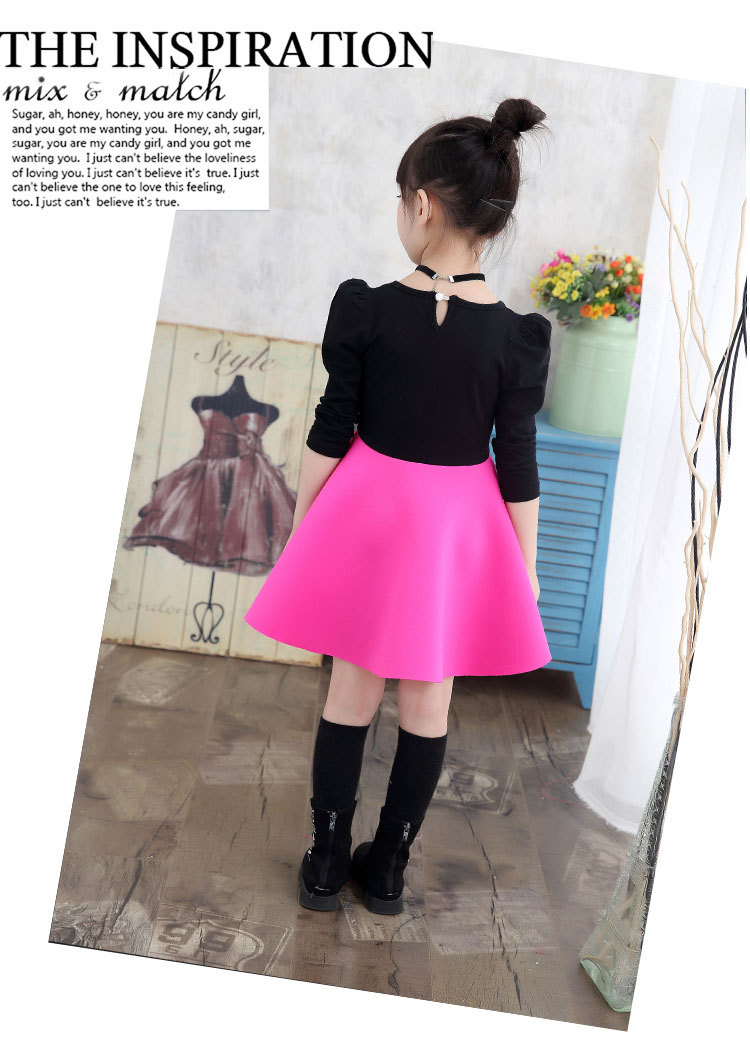 Robes pour fille en mélange - Ref 2048071 Image 12