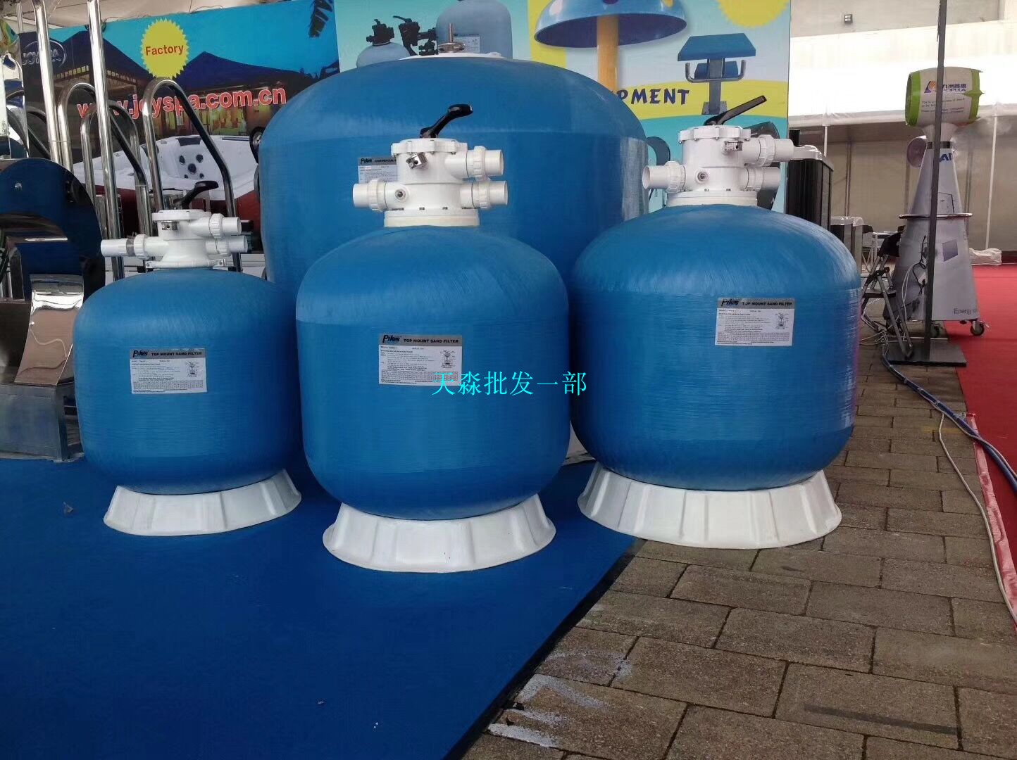 Batch filtering sand cylinder swimming pool circulating equipment Water family bath Ejection Fiber Quartz Sand Water Quality Treatment Purifier