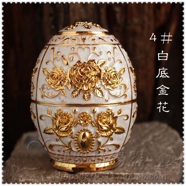 Russian metal handmade colored drawing toothpicks box European-style toothpick pot hand press automatic press-button egg-shaped toothpick cylinder barrel-Taobao