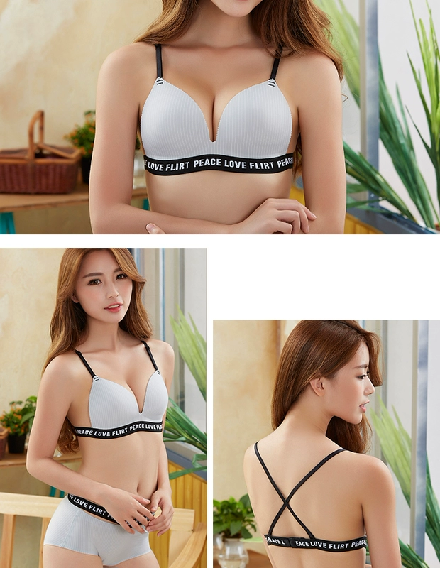 703 # tam giác cup mảnh duy nhất gợi cảm làm đẹp đồ lót hở lưng ngực nhỏ trên lưng tập hợp bikini áo ngực