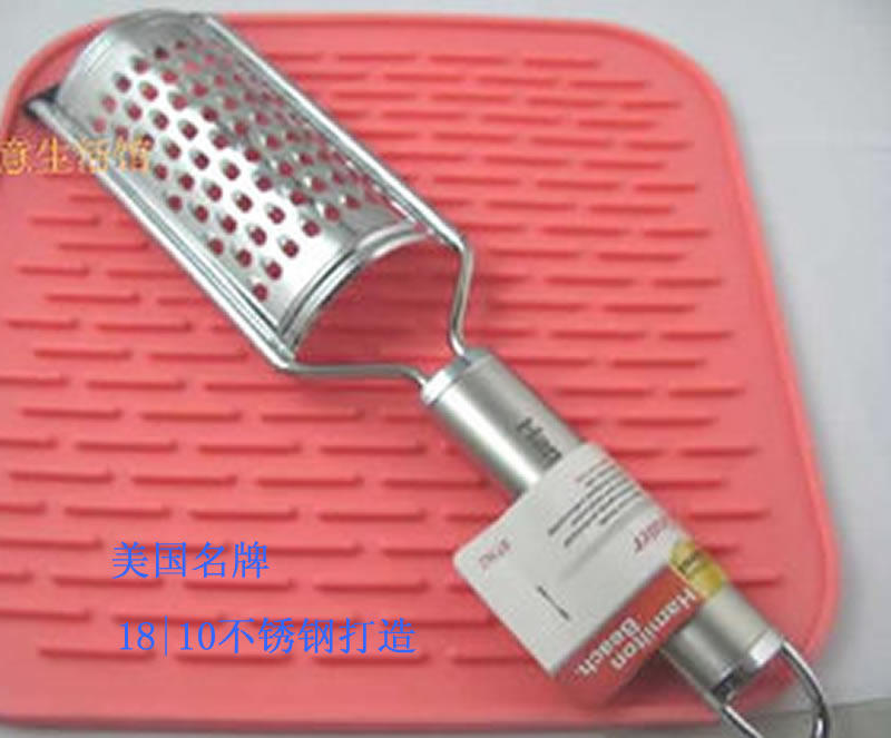 U.S. SHamilton Kitchen Stainless Steel Large Grater Loeb Potato Shredded Wipe Silk Large Hole