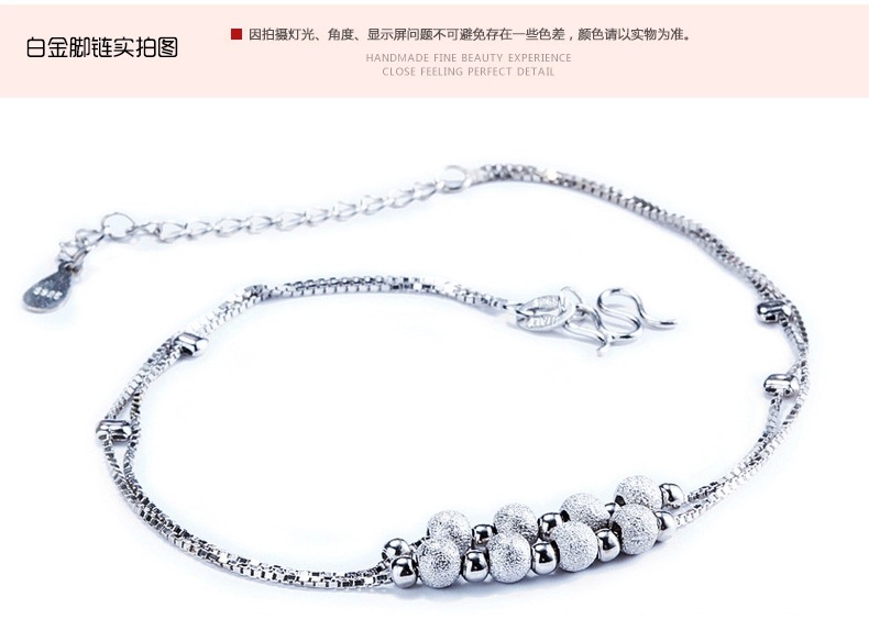 Bracelet de cheville en Argenterie - Ref 3102970 Image 12