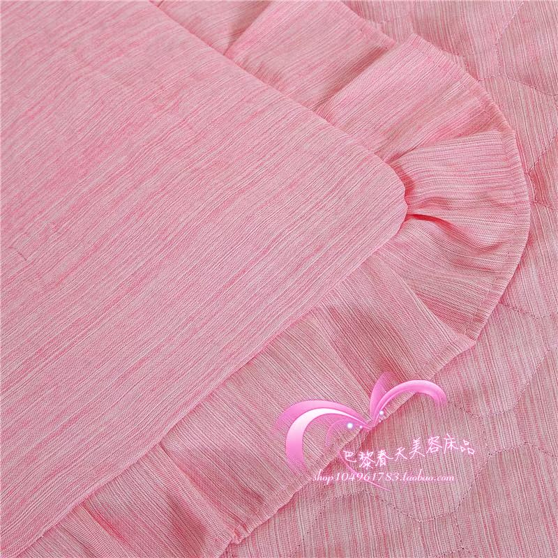 Màu tinh khiết nhuộm bông rửa vẻ đẹp cơ thể trải giường massage Massage massage trị liệu giường bốn bộ ga chun bọc giường spa