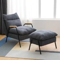 Nordic Sloth Couch minimalist modern small family style Living room Bedroom Balcony Room Foldable Casual Single Deck Chair