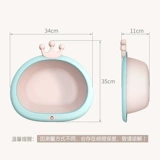 Средство детской гигиены, таз для новорожденных, мультяшное милое детское пластиковое биде, 3 шт