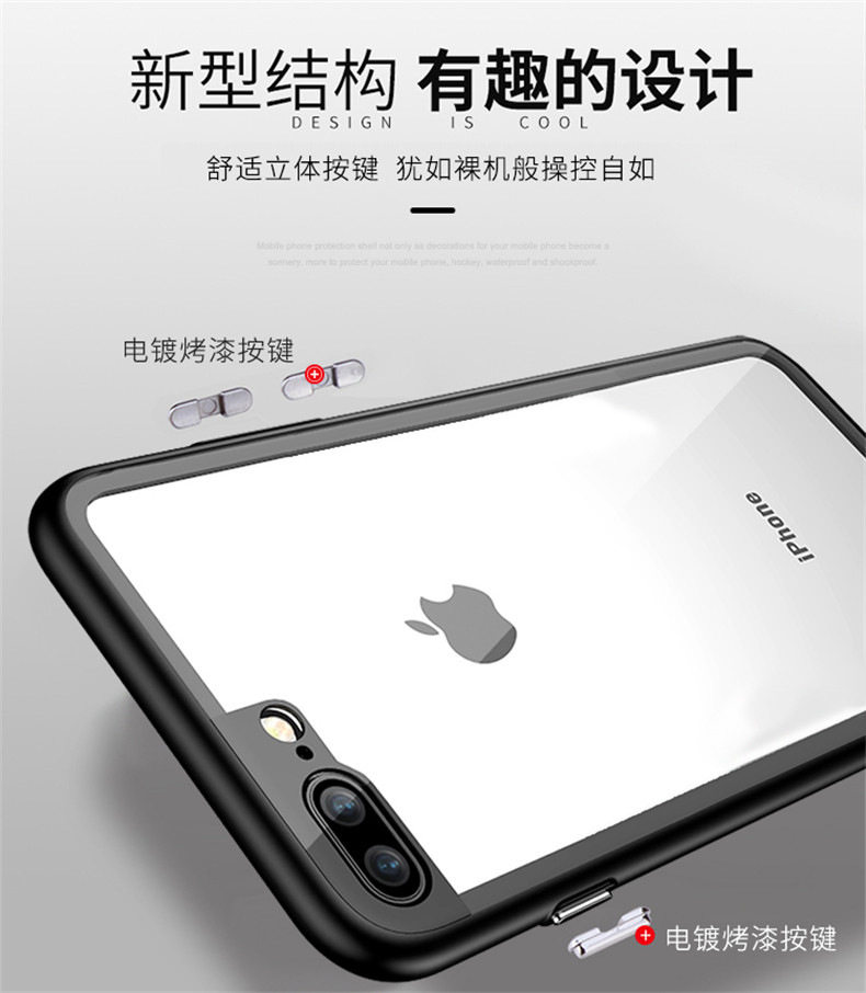 IPhone 6s/7/8/плюс x мягкий чехол для защитника стекла. 